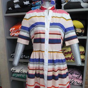 Kate Spade Berber Stripe Shirt Dress